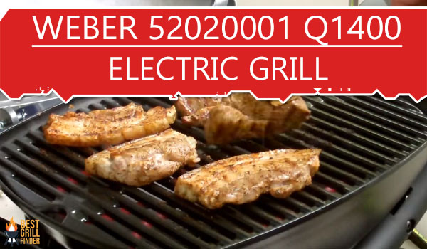 Weber 52020001 Q1400 Electric Grill