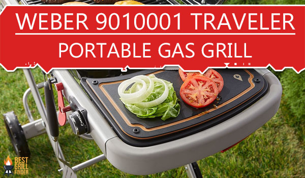 Weber 9010001 Traveler Portable Gas Grill