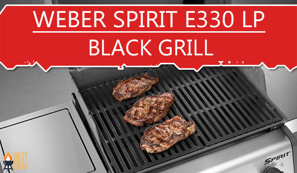 Weber Spirit E330 Lp Black Grill