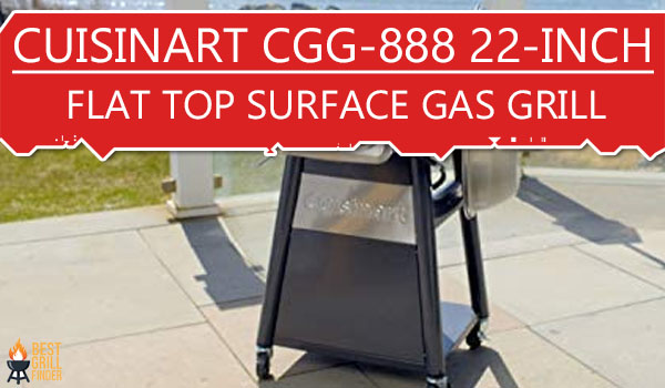 Cuisinart CGG-888 22-Inch Round Outdoor Flat Top Surface Gas Grill