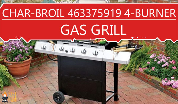 Char-Broil 463375919 4-Burner Gas Grill