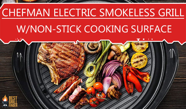 Chefman Electric Smokeless Indoor Grill