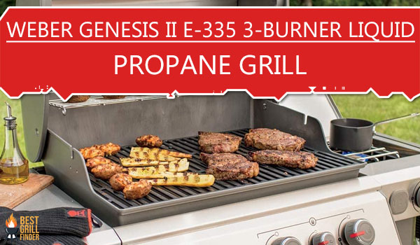 Weber Genesis II E-335 3-Burner Liquid Propane Grill